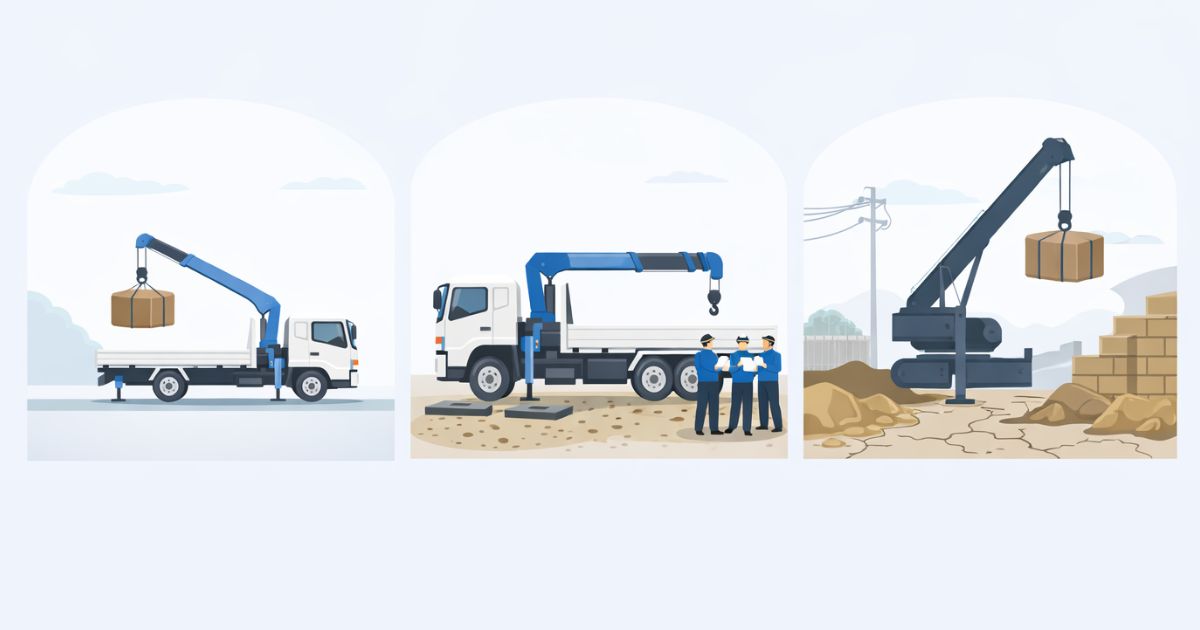 8t以下で足りる条件と10tが必要な条件、別手段が安全な条件を比較した図解