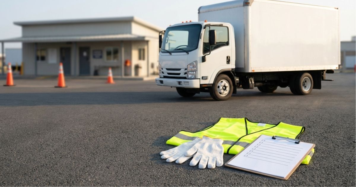 未経験から2トントラックドライバー求人を安全装備とチェック項目で選ぶイメージ