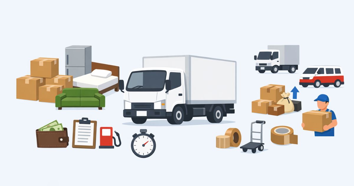 2トントラック引っ越しの判断軸を整理した図解