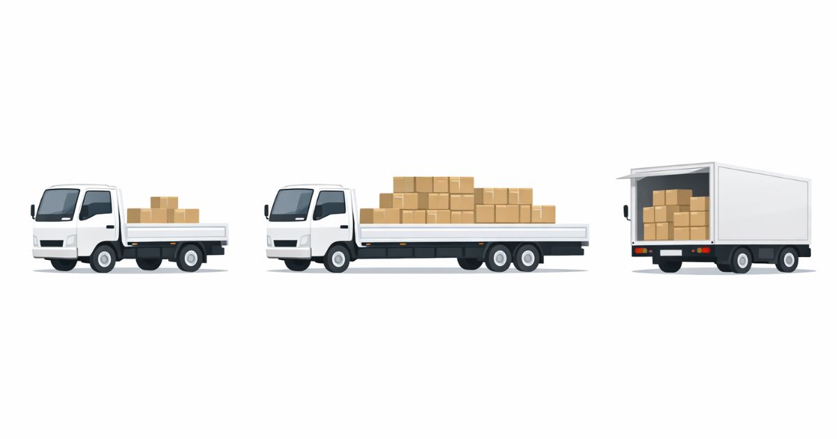 2tトラックの仕様差で成立条件が変わる比較図