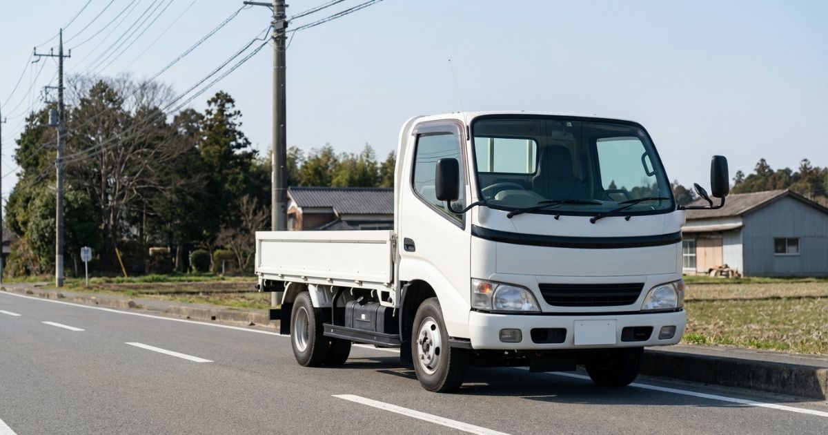 走行距離や利用時間を意識した2トントラックの利用イメージ