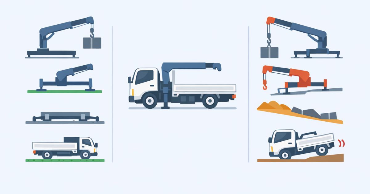 2tユニックの条件OKと条件NGの違いを比較した図解