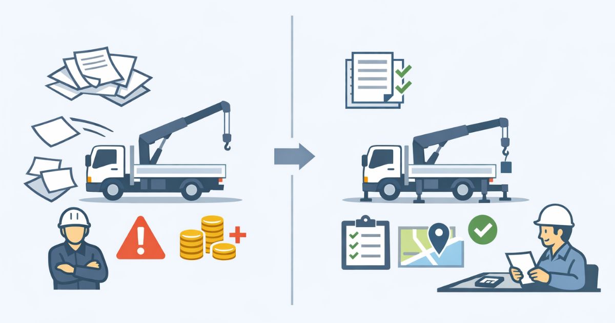 安い見積と条件を揃えた見積の違いを比較した図