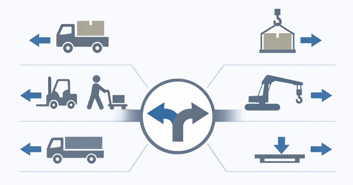 2tユニックと通常2tトラックの判断軸を整理した図解