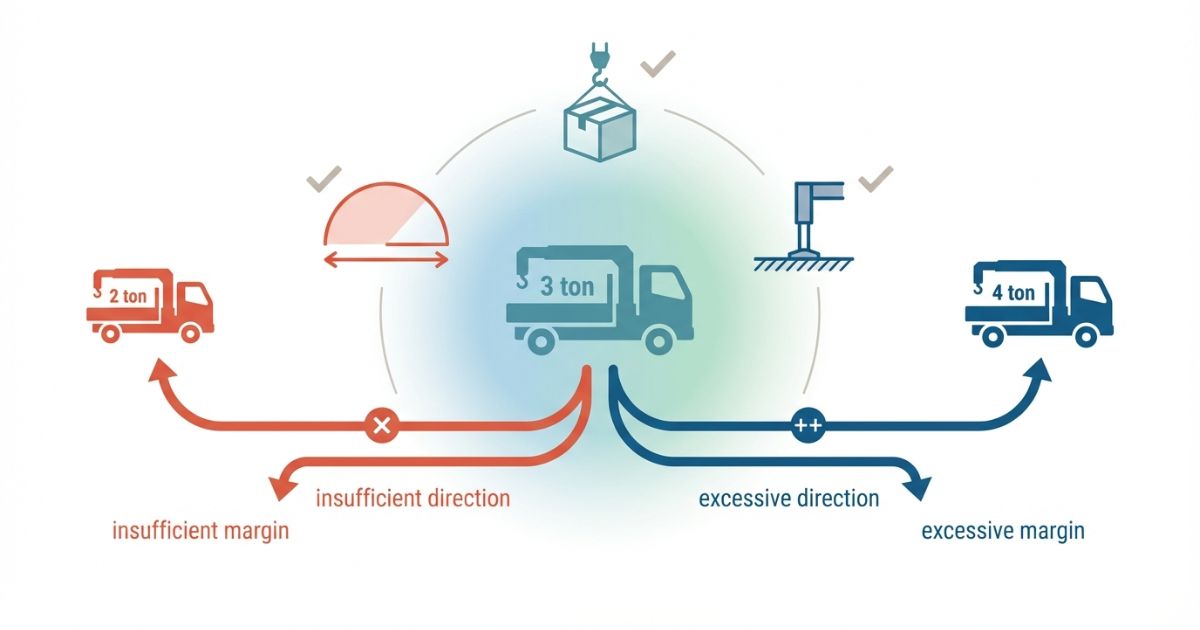 2t・3t・4tユニックの強みと限界を比較した文字なし図解