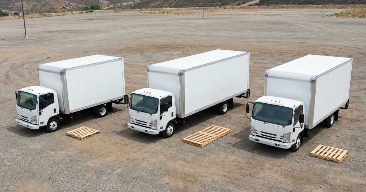 3トントラックの標準・ロング・ワイドの見た目の差が直感で分かる写真