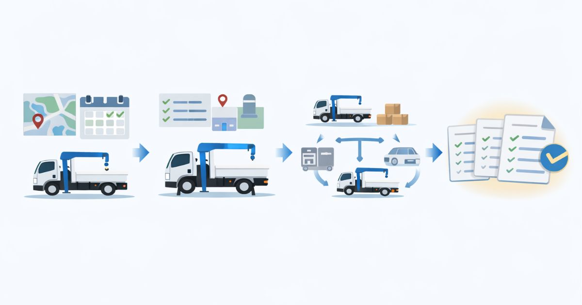 3tユニックの費用判断で確認すべき流れを示す図解