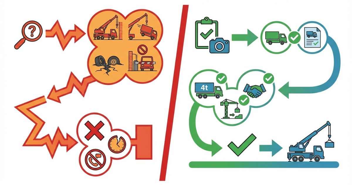 3tユニックの失敗パターンと回避策を対比で示す図解