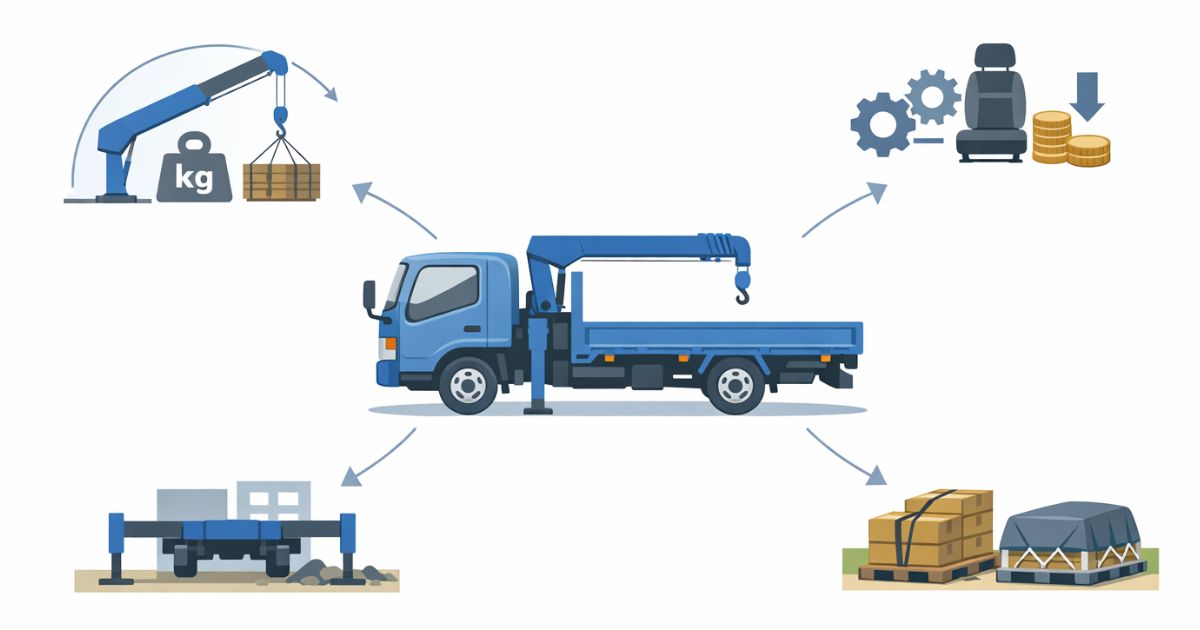 3tユニック新車で価格より先に整理したい判断軸を示す図解