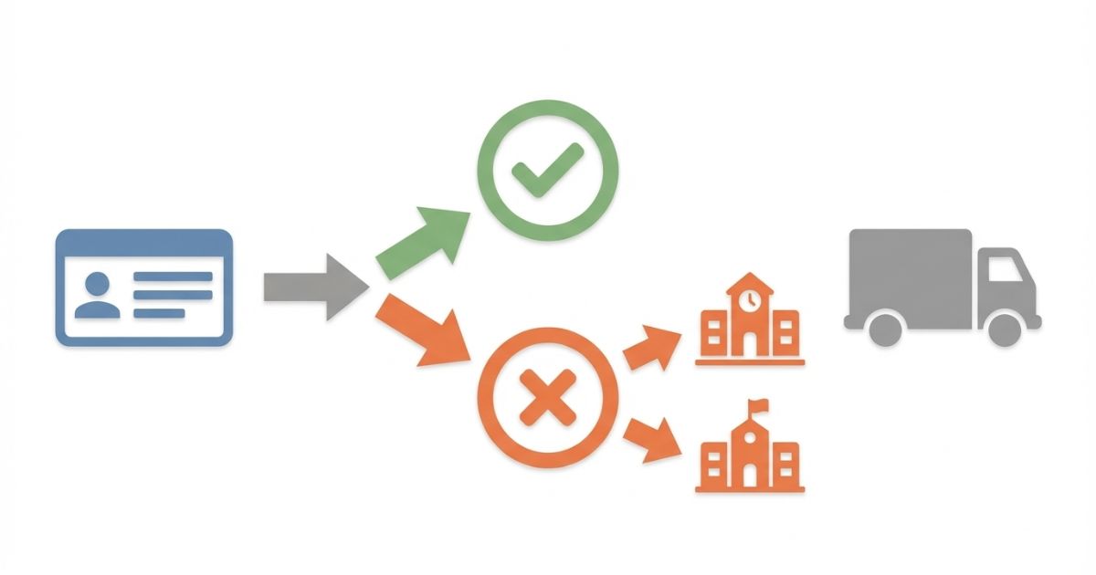 4tトラックの限定解除が必要かどうかを整理する文字なし図解