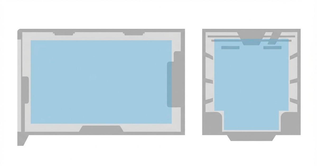 4tトラックの内寸と実際に使える有効内寸の違いを示した図解