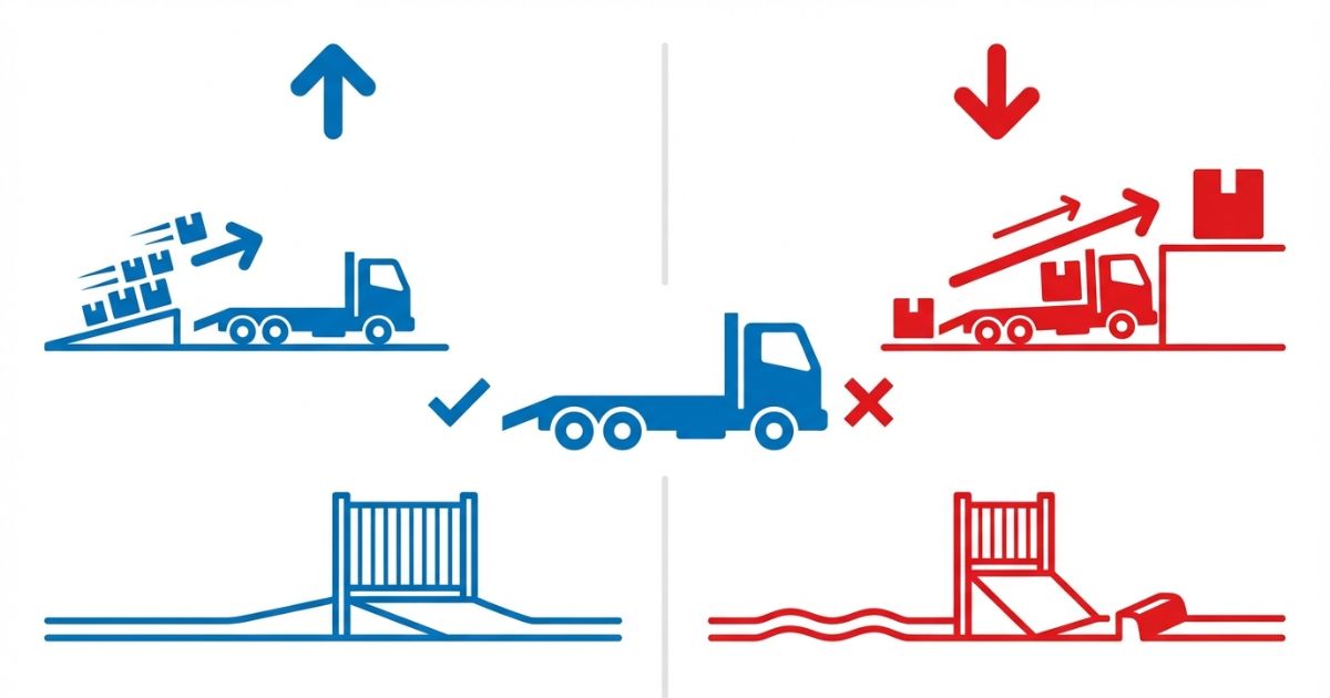 4t低床トラックが向く条件と注意が必要な条件を整理した判断軸図解
