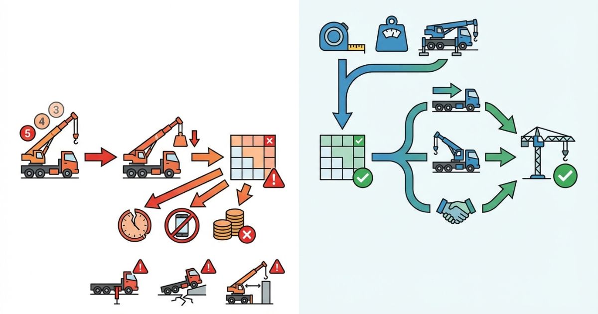 5段ブームを段数だけで選ぶと起きる失敗と回避分岐を示した図解