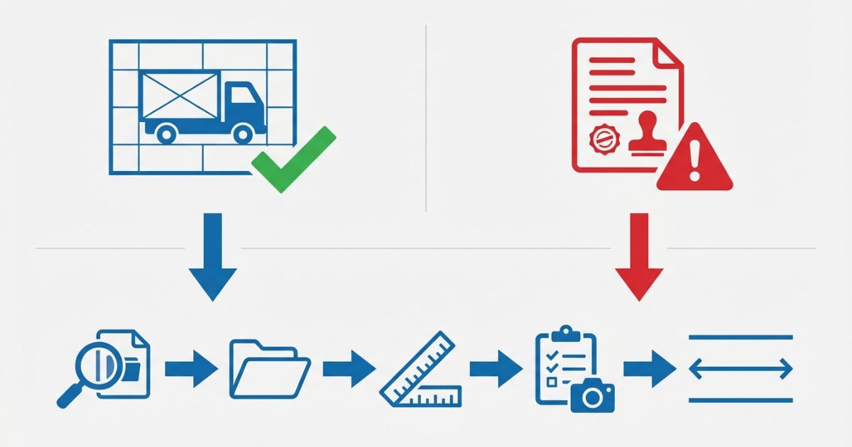 4tユニック無料CADは配置検討の当たり付けまでで正式用途は避け裏取りする判断軸の図解