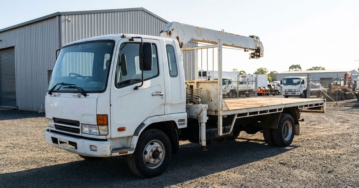 4tユニック中古車を検討するイメージの写真