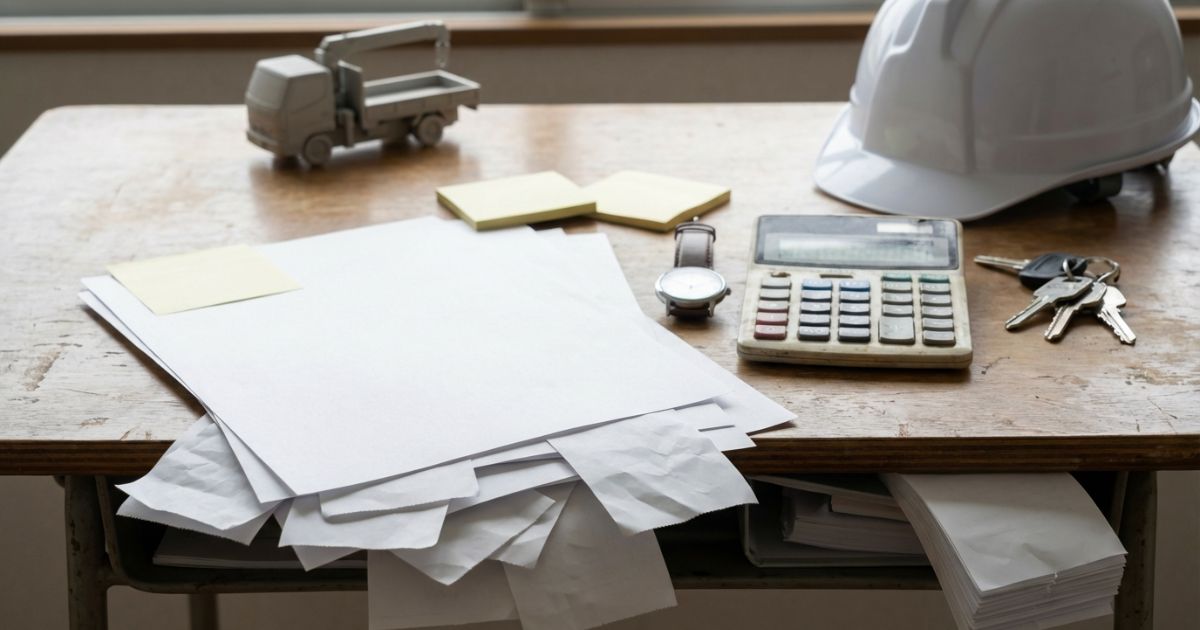 4tユニックのレンタル料金で別料金の見落としが総額逆転につながるリスクを示す写真