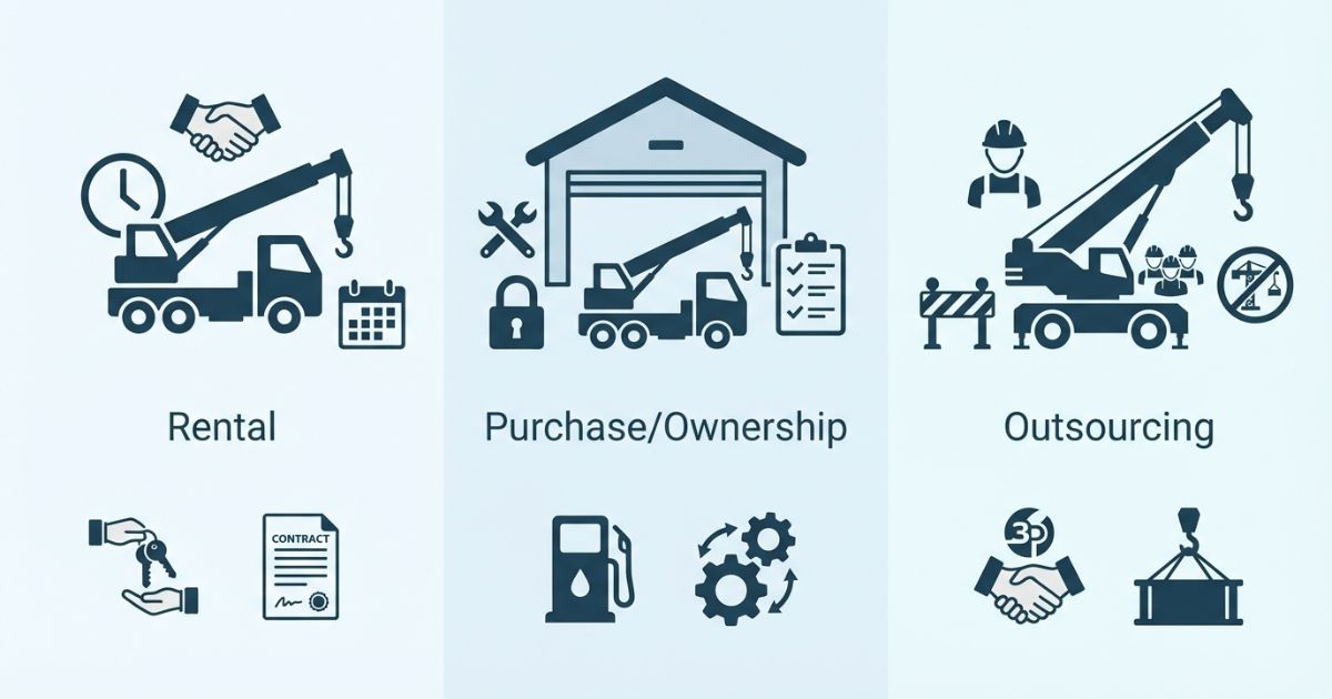 4tユニックの手配方法を比較整理した図解
