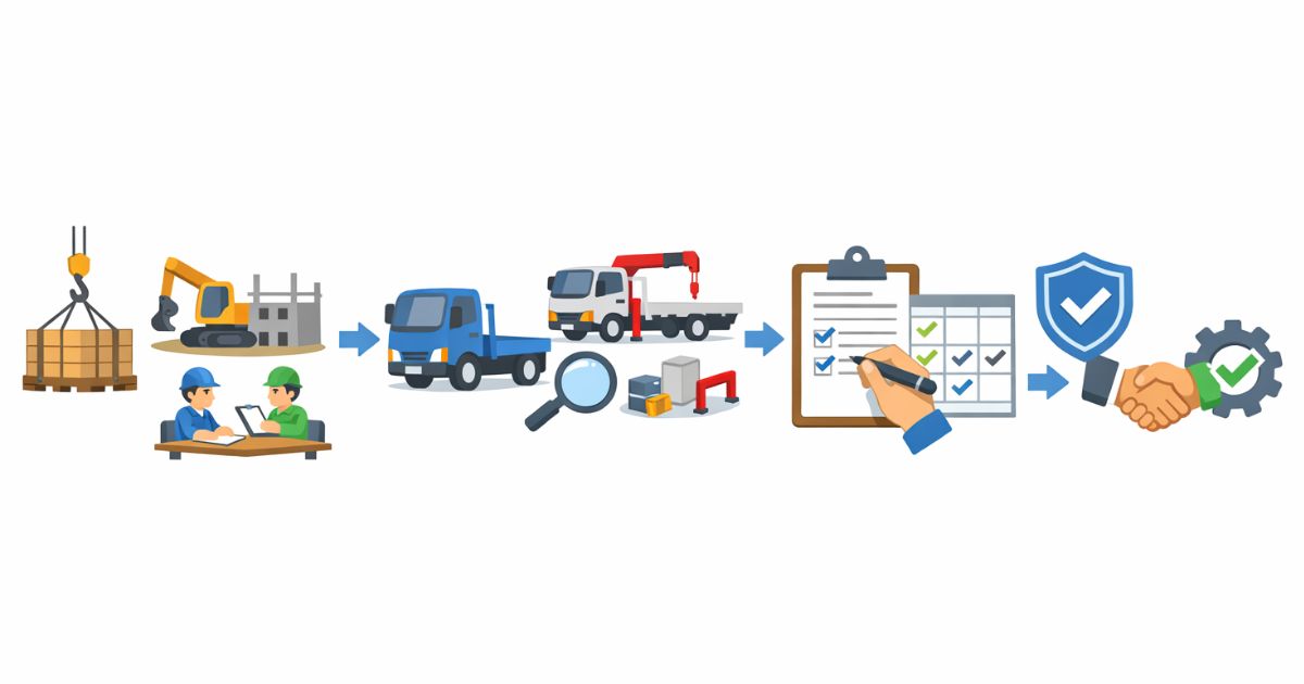 4tユニック新車見積を評価する判断軸を整理した図解