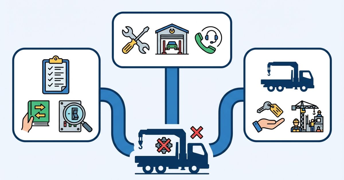 PTOが入らないときの対応選択肢を整理した図解