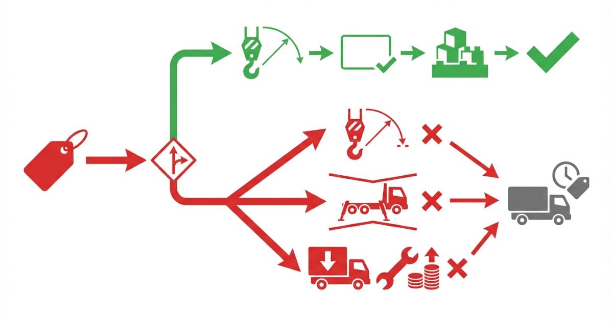 価格先行で選ぶと仕様ミスから追加コストに分岐する失敗パターン図解