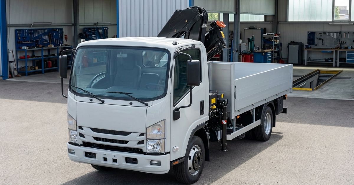 タダノユニックのエラー発生時を想起させる点検シーンの写真イメージ