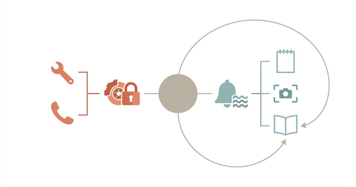 停止すべきエラーと条件付き確認の分岐を示す判断フロー図解