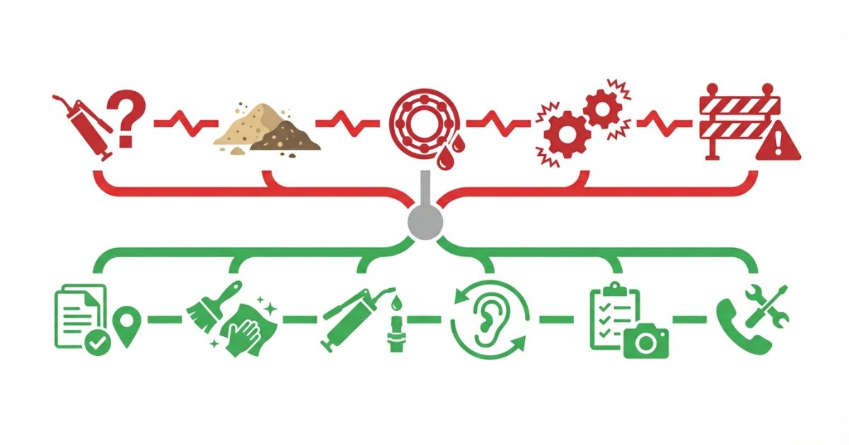 誤給脂や放置のリスクと依頼へ切り替える判断分岐を示す図解