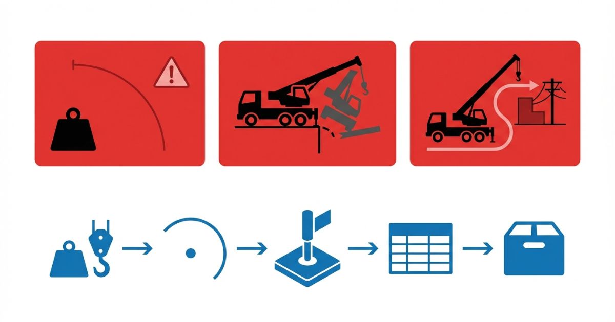 重量だけ判断やアウトリガー不足・障害物見落としで失敗するリスクと回避の流れ