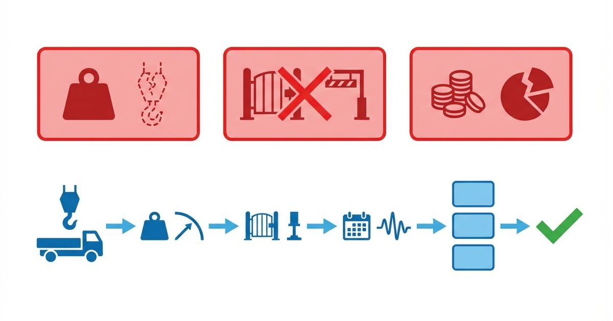 できない作業・現場に入れない・費用が合わないの失敗例と回避の確認フロー
