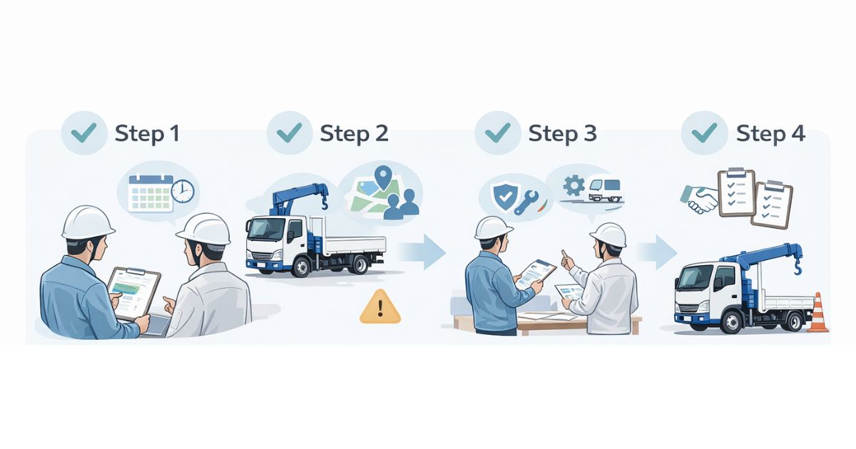 契約前に確認すべきリスクと手順を整理した図解