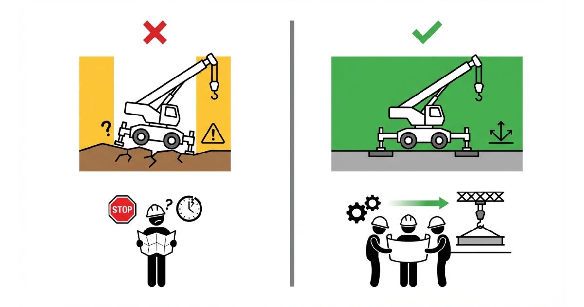 組立分解で起きやすい失敗例と正しい判断を対比した図解