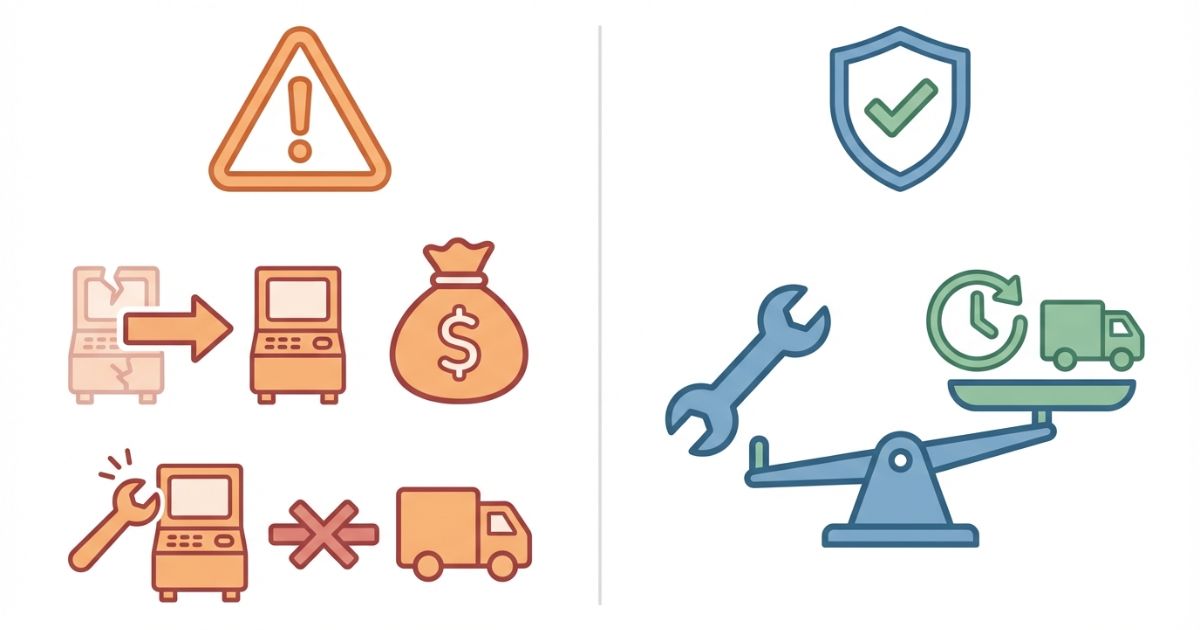 年数だけの更新や修理の引っ張りすぎで起きる失敗と回避の図解