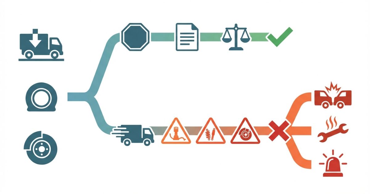 体感だけで断定や誤認をして強行するとリスクが増える分岐を示す図解