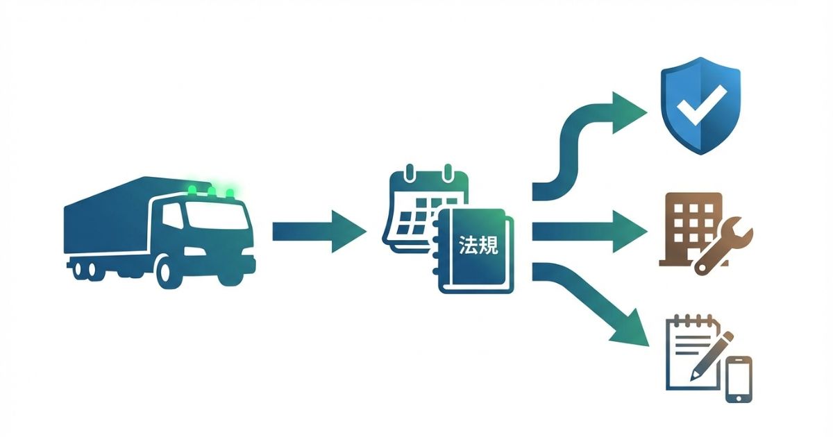 速度表示灯は年式と適用基準を起点に扱いを判断する流れを示す図解