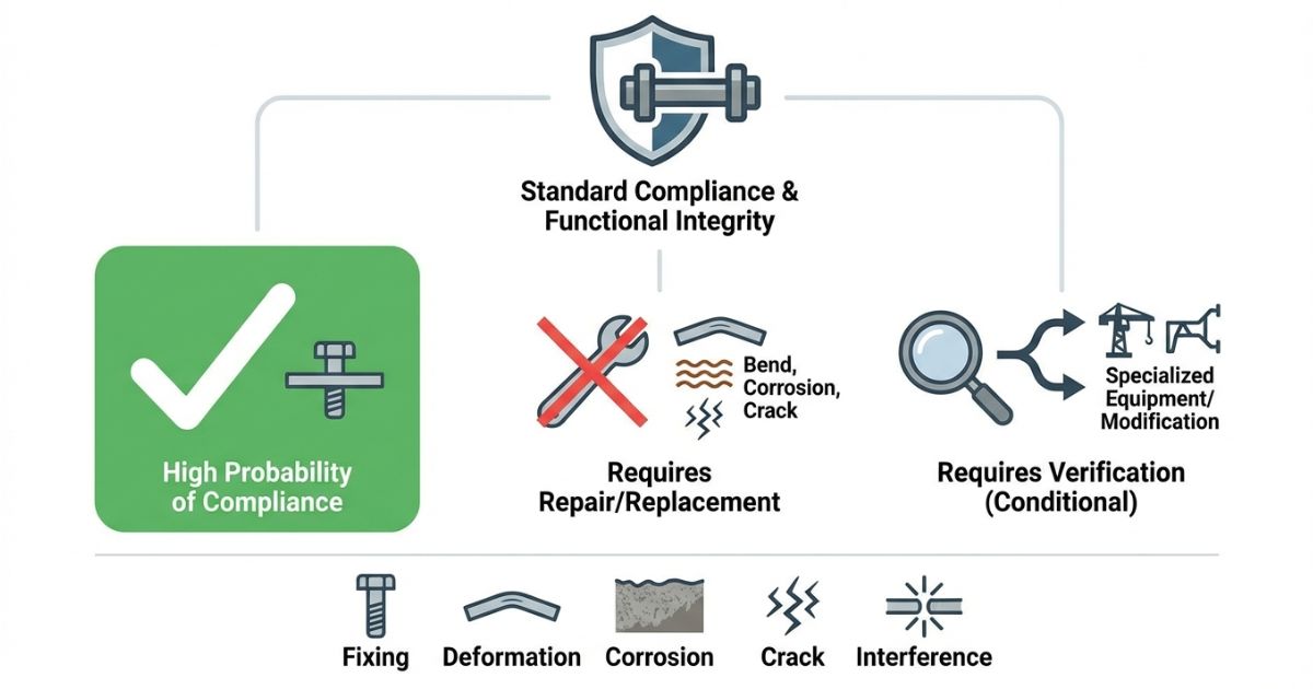 突入防止装置は有無ではなく基準に適合して機能する状態かを3分類で整理する図解