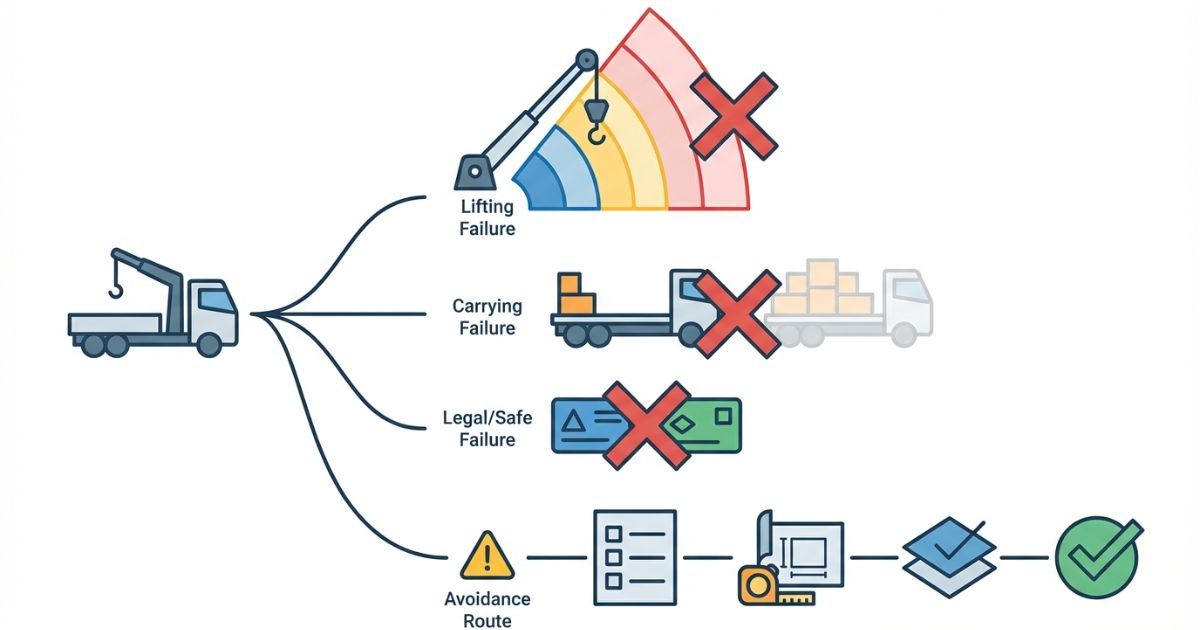  2t導入で起きやすい失敗分岐と事前確認で回避する流れを示す図解